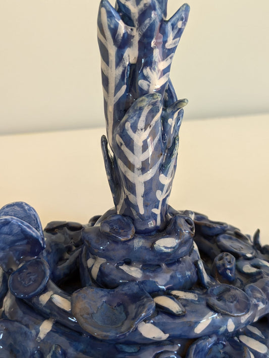 "SNAKE" CANDLE HOLDER