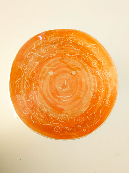 TAÇA "SOL LARANJA"