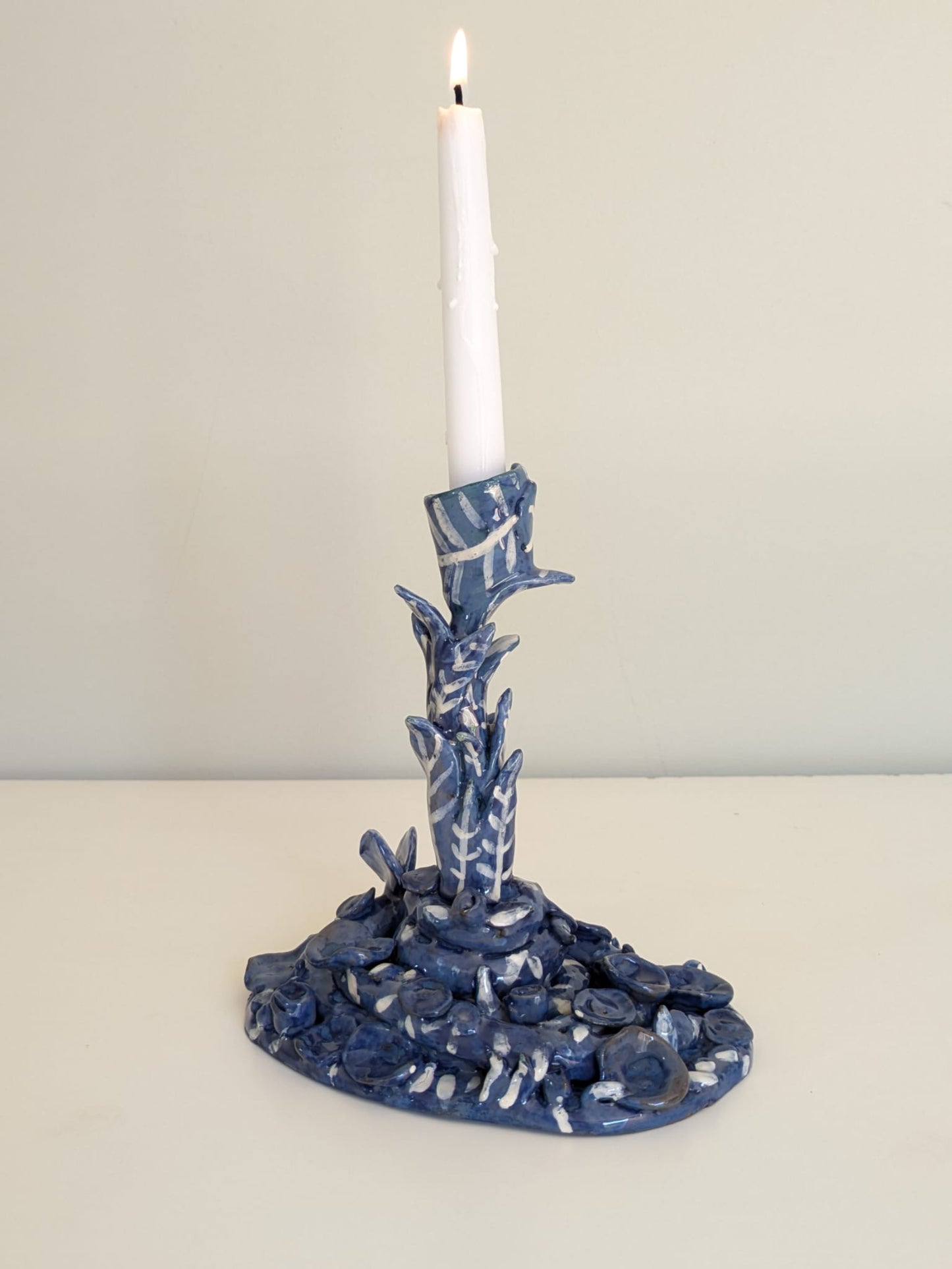 "SNAKE" CANDLE HOLDER