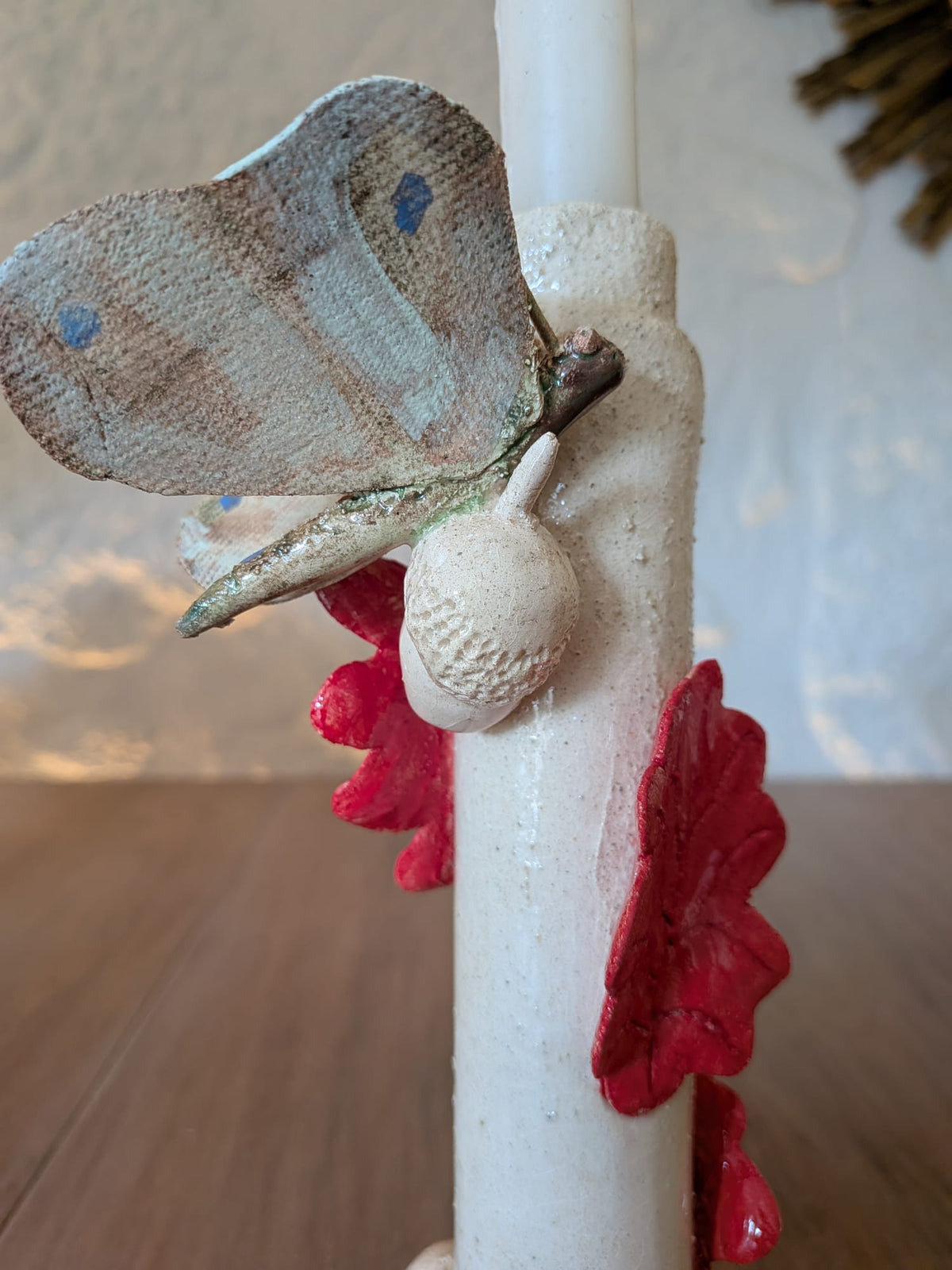 RUBRA – Castiçal em cerâmica contemporânea