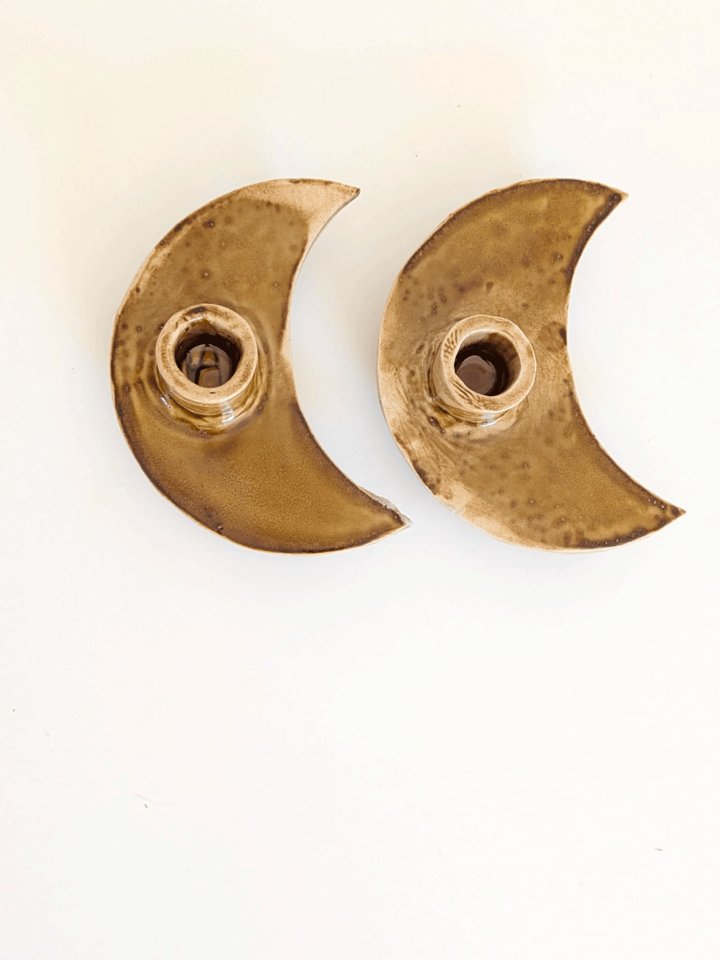 "MOON" CANDLE HOLDER