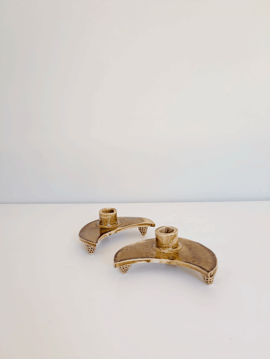 "MOON" CANDLE HOLDER
