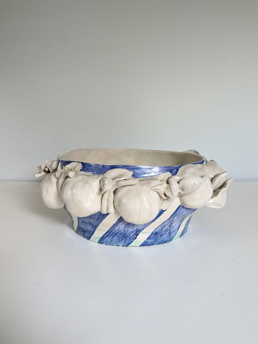 "PEARS" SCULPTURAL SERVING BOWL