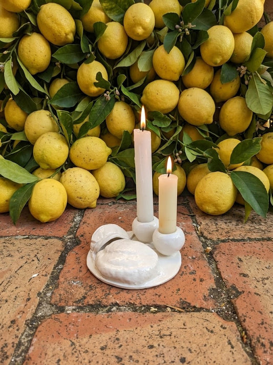 HESTIA – Candle holder in contemporary ceramics