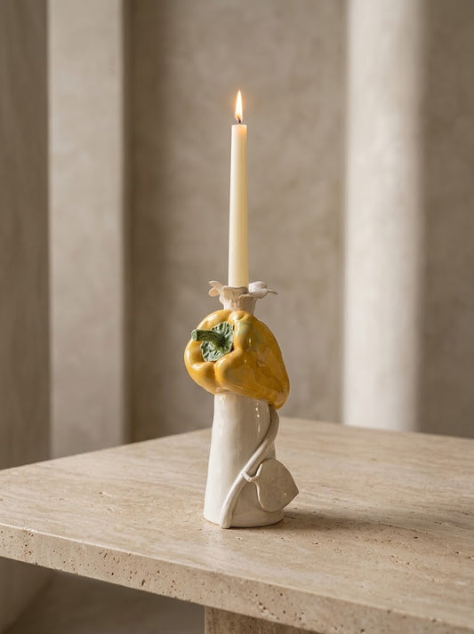 HESPÉRIDE  – Candle holder in contemporary ceramics