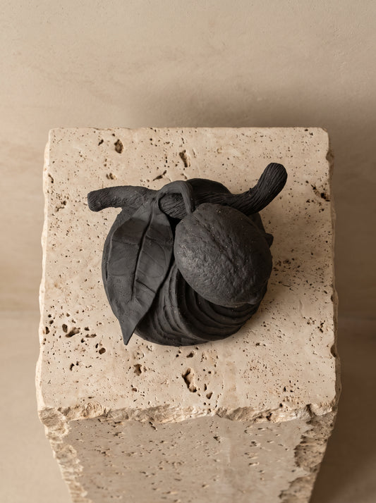LIMONE DI NOTTE – Objeto escultórico. Cerâmica contemporânea